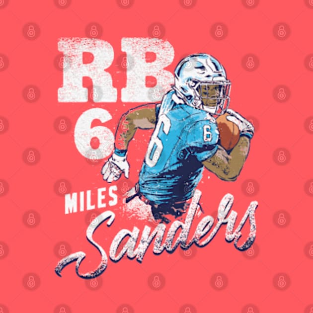 Miles Sanders Carolina Team by danlintonpro