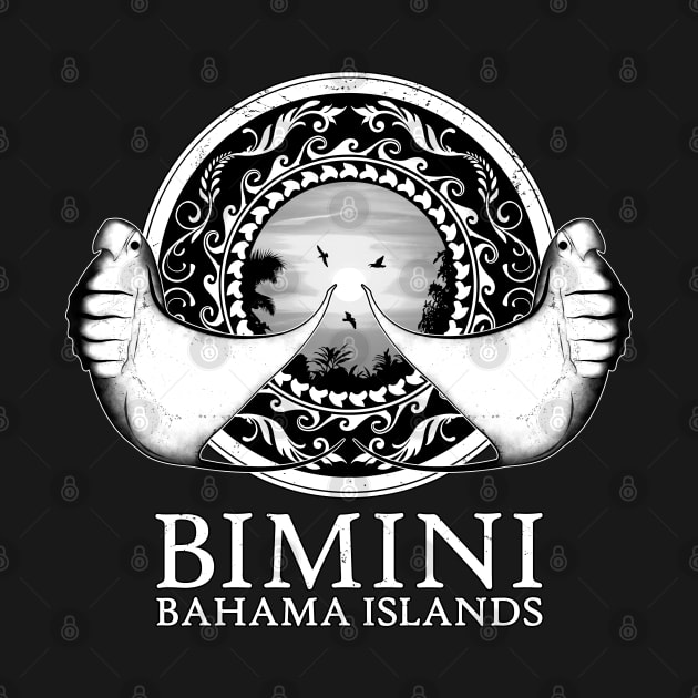 Manta Rays Bimini Bahama Islands by NicGrayTees