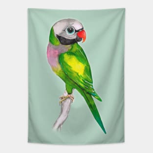 Moustached parakeet Tapestry
