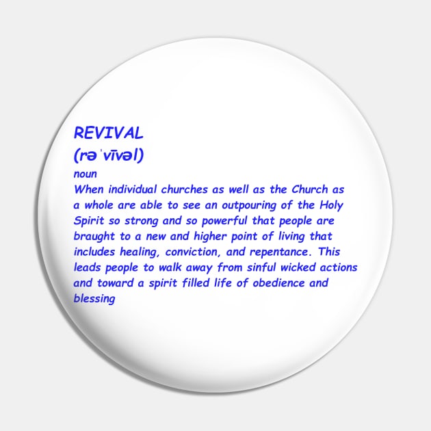 Revival Pin by TheRevivalMindset