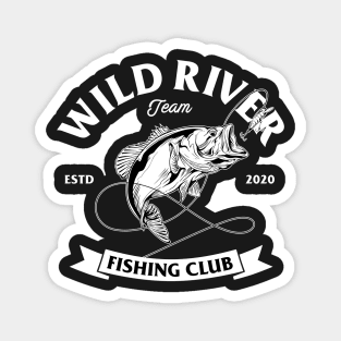 Wild River Fishing Club Magnet