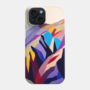 Colorful Mountains Phone Case