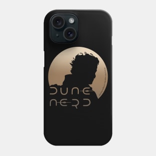 Dune Nerd Paul Atreides Silhouette Phone Case