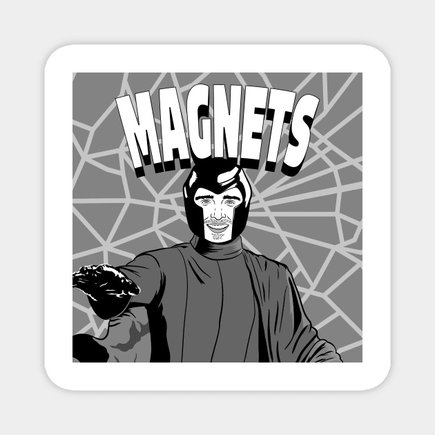 B&W magnets Magnet by Adri Hache