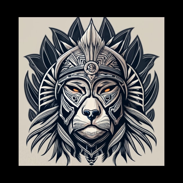 Native Indigenous Oblivion Skyrim Morrowind Lion Character by joolsd1@gmail.com