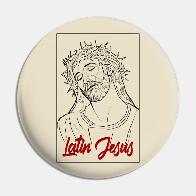 Latin Jesus Pin by Jakavonis