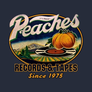 Peaches Records and Tapes 1975 Worn T-Shirt