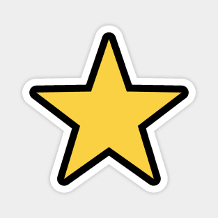 Gold Star Magnet