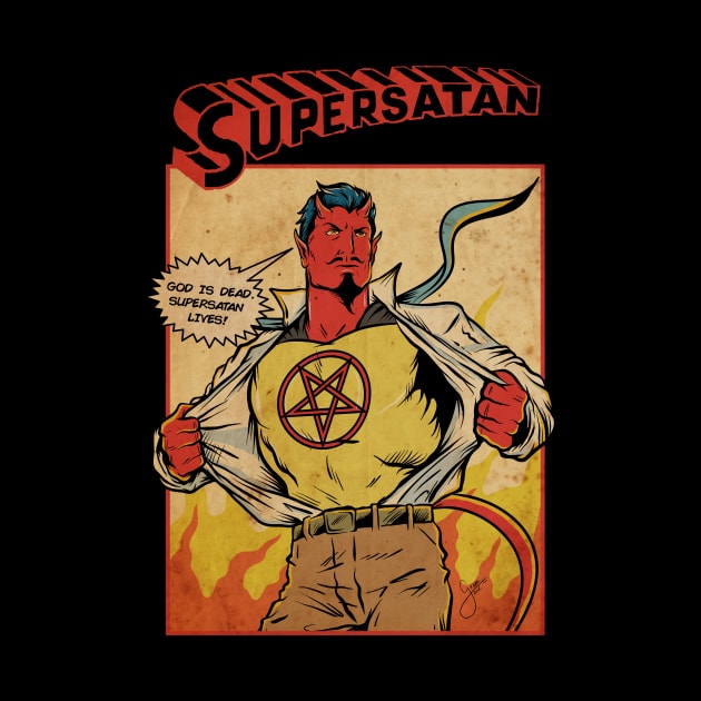 SuperSatan by Greendevil