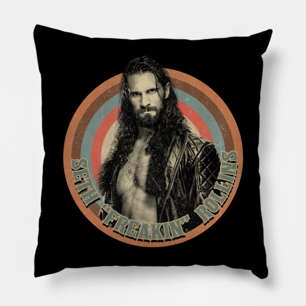 Colby Daniel Lopez // Seth "Freakin" Rollins Pillow by penCITRAan