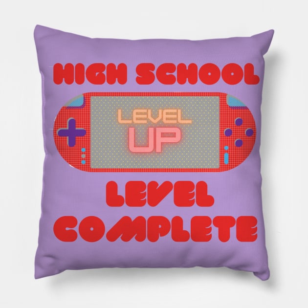 High School Level Complete Pillow by artist369