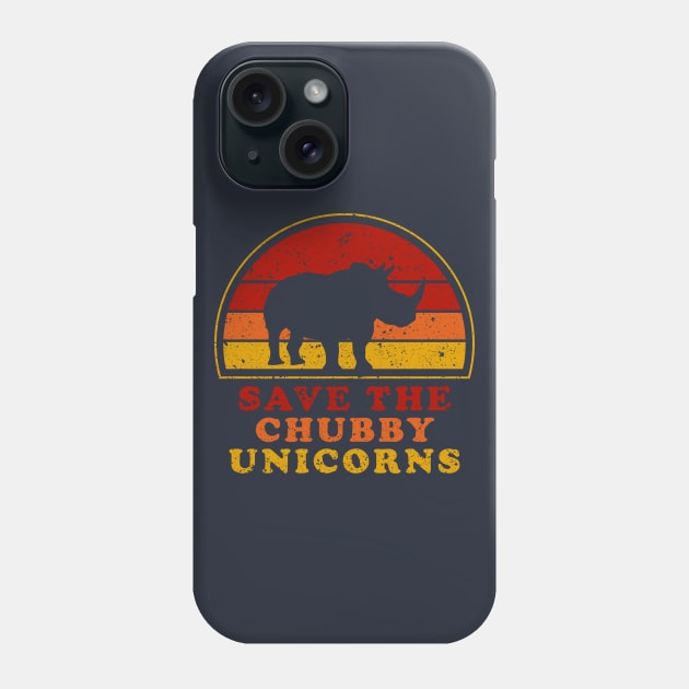 Save The Chubby Unicorns Phone Case by n23tees