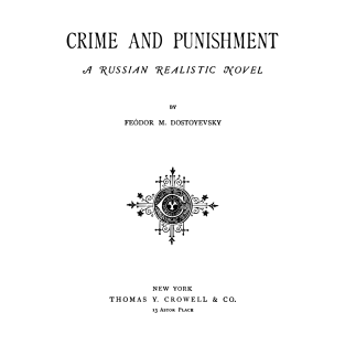 "Crime and Punishment" (Dostoevsky) T-Shirt