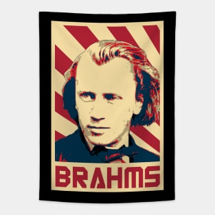 Johannes Brahms Propaganda Tapestry