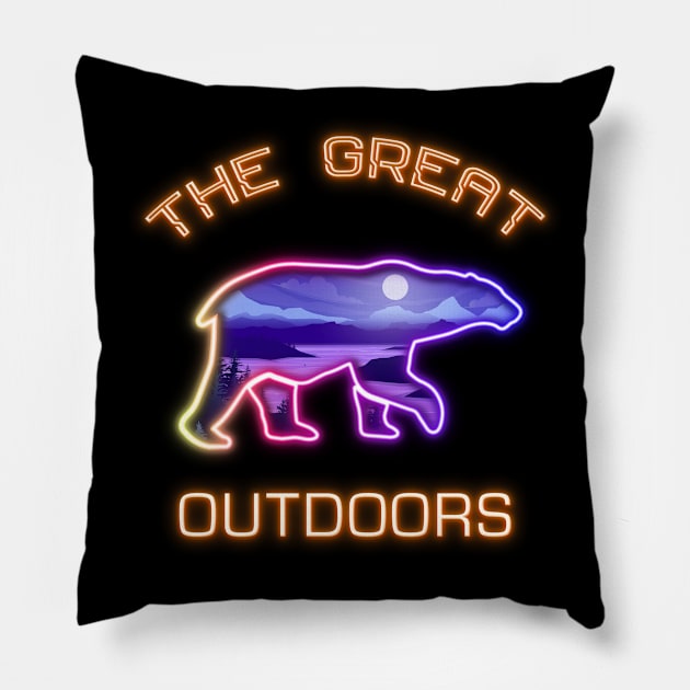 Hiking Pillow by The Design Deck