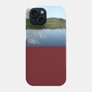 Lake and forest Phone Case