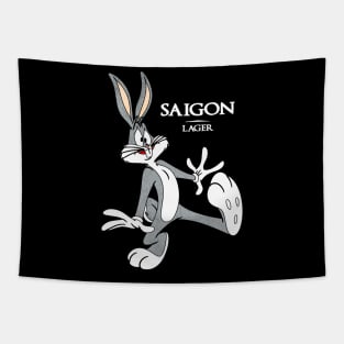 saigon lager bunny Tapestry