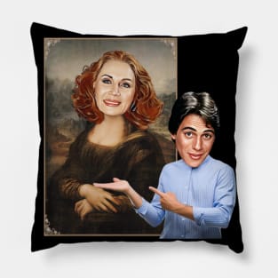 Who's the Boss / Mona Lisa Pillow