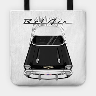 Chevrolet Bel Air 1957 - black and white Tote