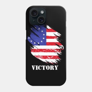 Betsy Ross Victory 1776 american flag Phone Case