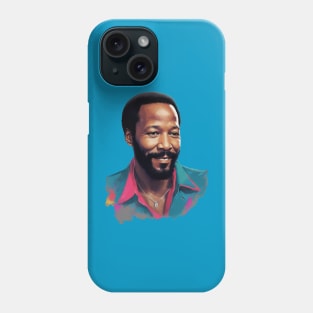 Portrait Marvin Gaye 80s Phone Case