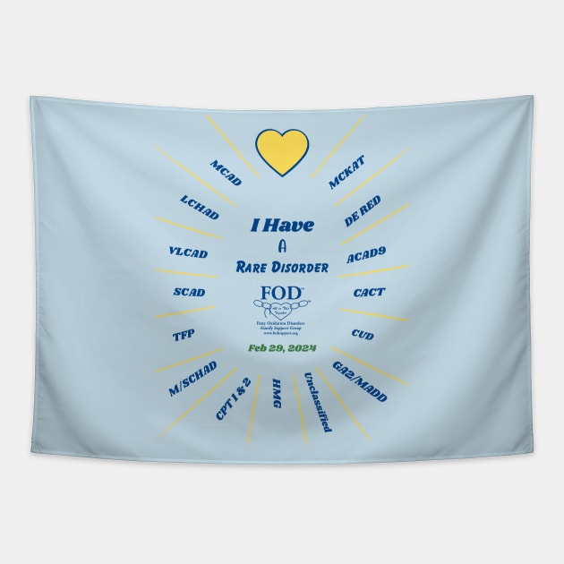 FOD Group Rare Disease Day 2024 I Have Tapestry by FOD Family Support Group