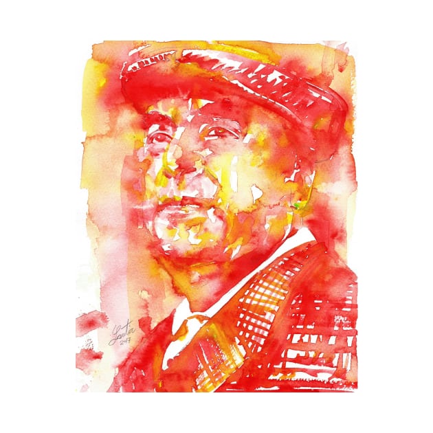 PABLO NERUDA - watercolor portrait .5 by lautir