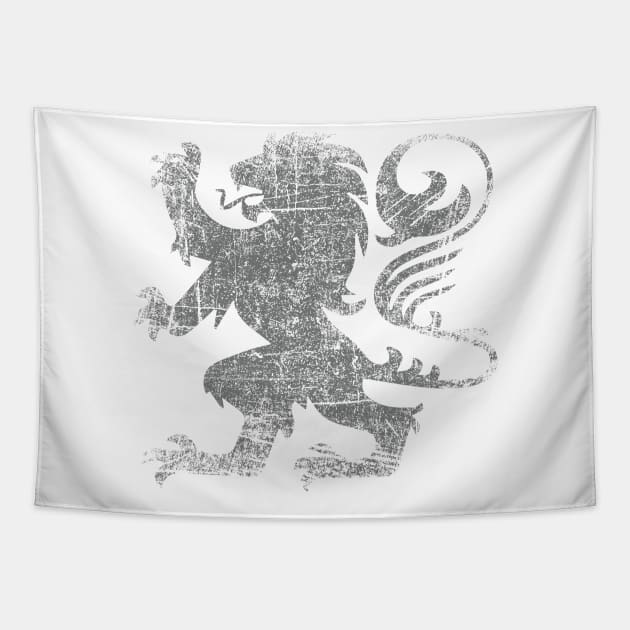 Scottish flag heraldry lion rampant Tapestry by Keleonie