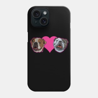 Matilda Hart Winston Bulldog Phone Case