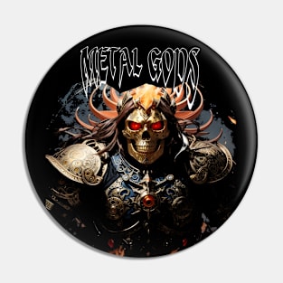 Death Metal Pin