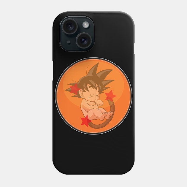 Goku Ball Phone Case by DavidSSTshirts