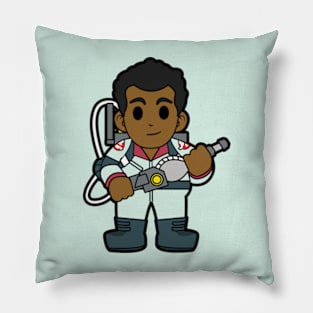 Winston Zeddemore Ghostbusters Chibi Pillow