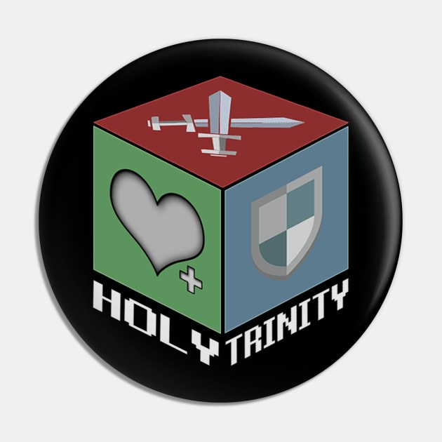 Holy Trinity shirt Pin by Tonydews