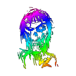 Happy Zombie(rainbow version) T-Shirt