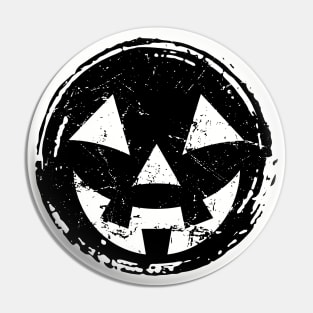 Jack O Lantern Pumpkin Face Pin