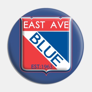 East Ave Blue Pin