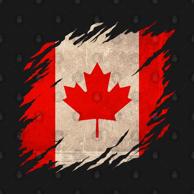 Vintage Canada Canadian Flag Pride by snnt