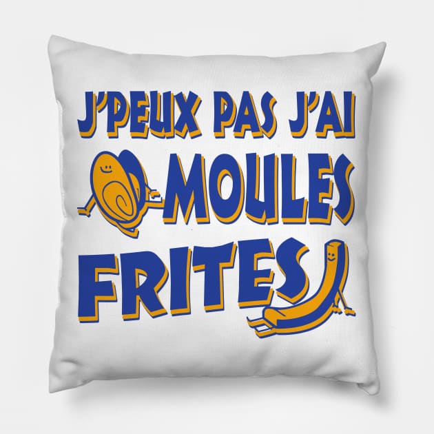 J'peux pas j'ai Pillow by Extracom