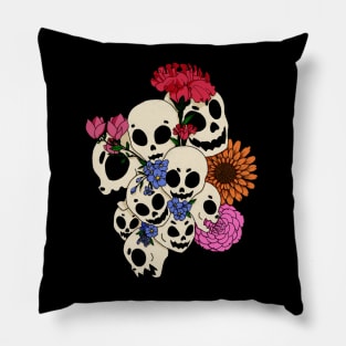 Skull Bouquet Pillow