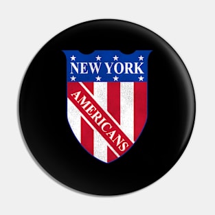 New York Americans Hockey Team Pin