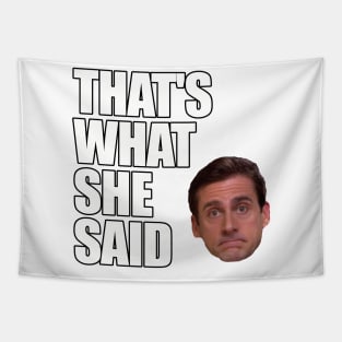 Michael Scott - That's What She Said Tapestry