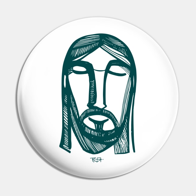 Jesus Christ Face illustration Pin by bernardojbp