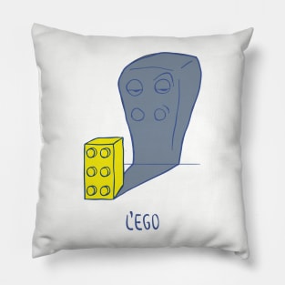 L'EGO (the ego, in french) Pillow