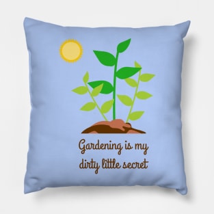 Gardening T-Shirt Pillow