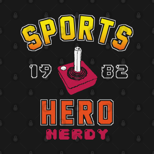 Disover HERO NERDY CHAMP - Computer Game - T-Shirt