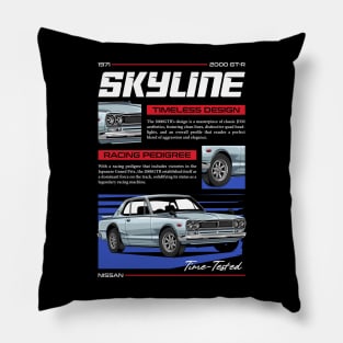 Skyline 2000 GTR JDM Car Pillow