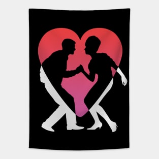 Dancing lovers Tapestry