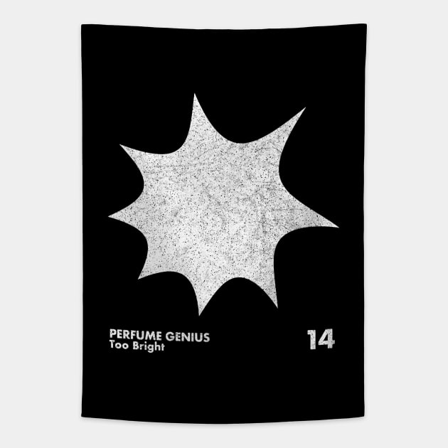 Perfume Gunius / Minimalist Artwork Tribute Design Tapestry by saudade