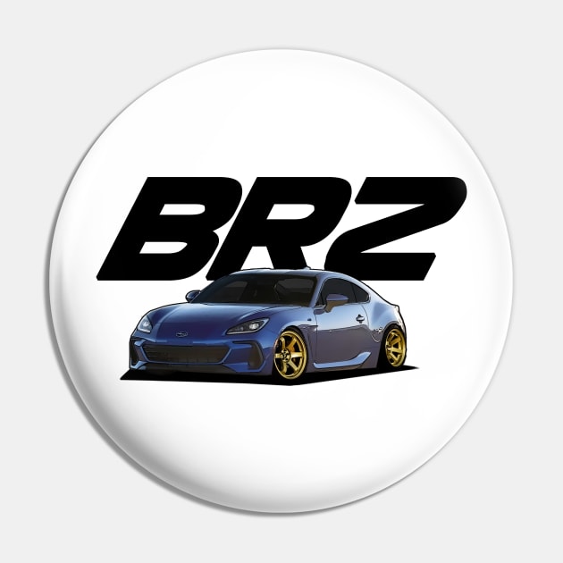 2022 Subaru BRZ Blue Pin by Woreth