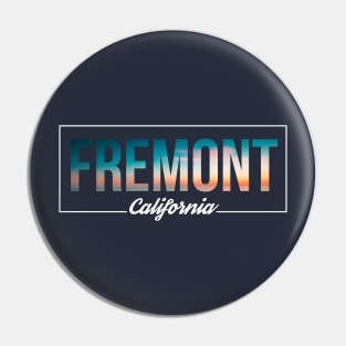 Beach Dreams Fremont California Pin